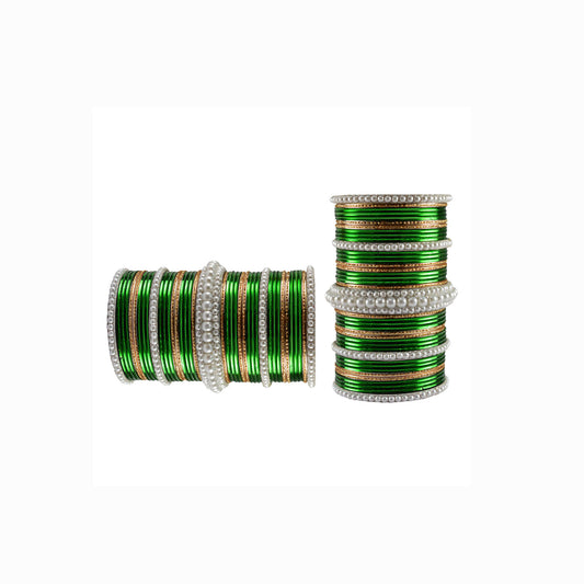 Multi Moti Brass Bangle (Pack Of 82) (sku-ban3438)