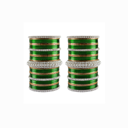 Multi Moti Brass Bangle (Pack Of 82) (sku-ban3438)