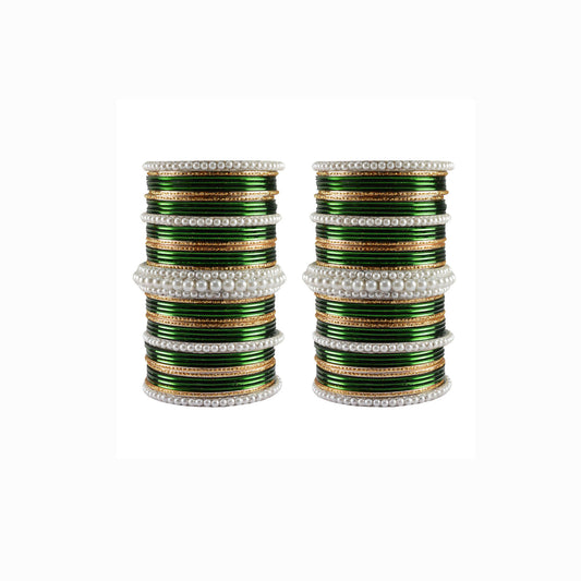 Multi Moti Brass Bangle (Pack Of 82) (sku-ban3440)