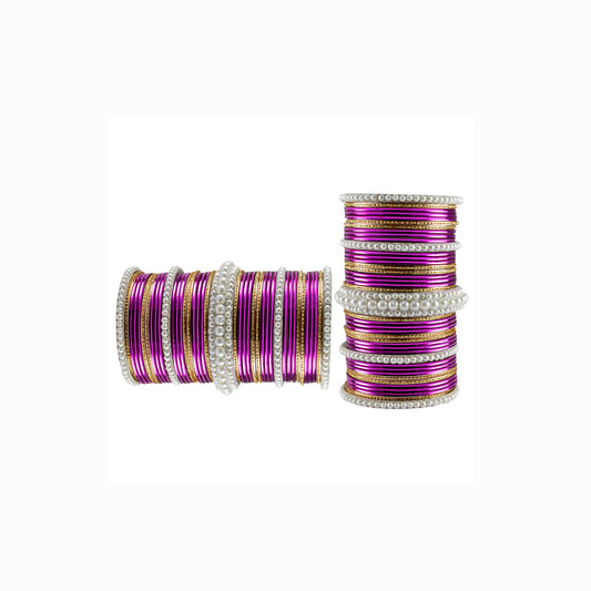 Multi Moti Brass Bangle (Pack Of 82) (sku-ban3446)