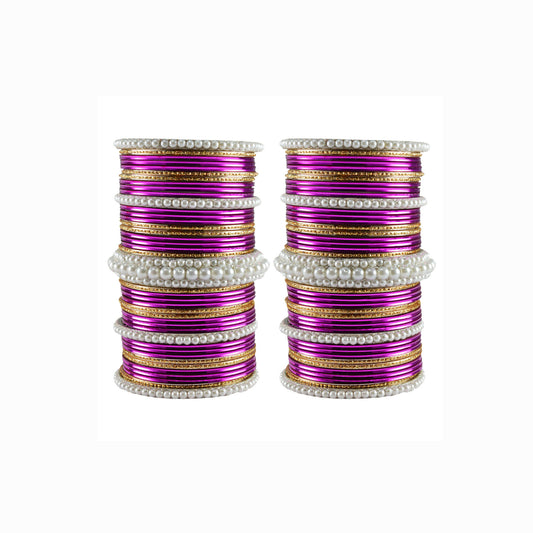 Multi Moti Brass Bangle (Pack Of 82) (sku-ban3446)