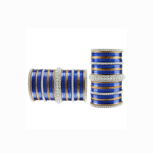 Multi Moti Brass Bangle (Pack Of 82) (sku-ban3448)