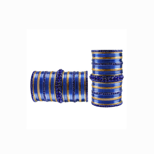 Multi stone Brass Bangle (Pack Of 82) (sku-ban3449)