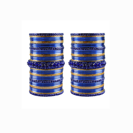 Multi stone Brass Bangle (Pack Of 82) (sku-ban3449)