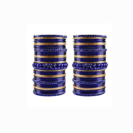 Multi stone Brass Bangle (Pack Of 82) (sku-ban3450)