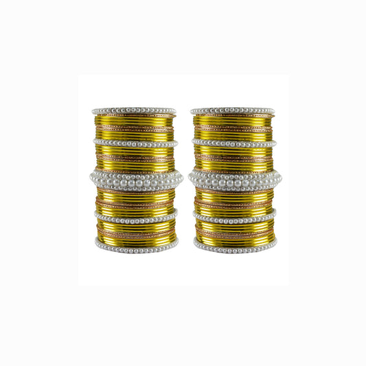 Multi Moti Brass Bangle (Pack Of 82) (sku-ban3454)