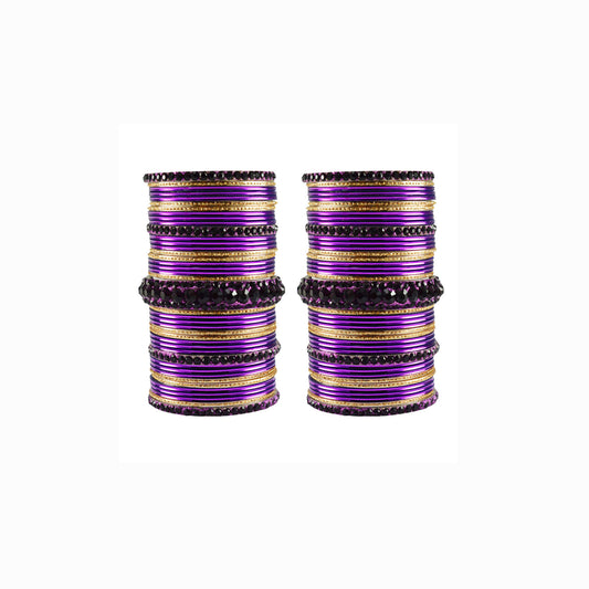 Multi stone Brass Bangle (Pack Of 82) (sku-ban3457)