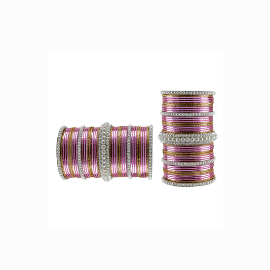 Multi Moti Brass Bangle (Pack Of 82) (sku-ban3458)