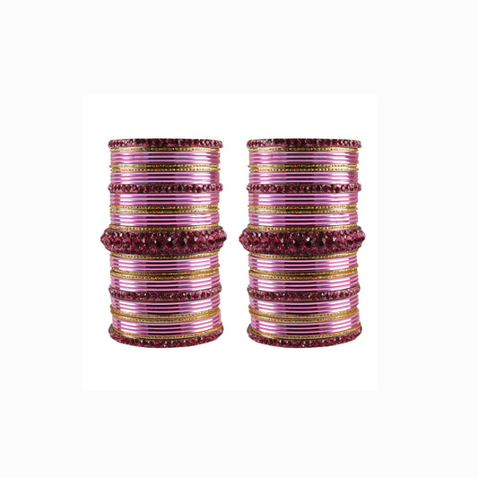 Multi stone Brass Bangle (Pack Of 82) (sku-ban3459)