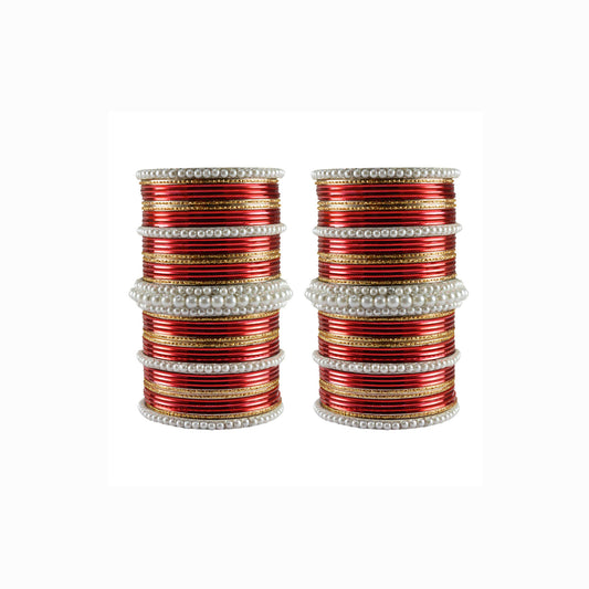 Multi Moti Brass Bangle (Pack Of 82) (sku-ban3462)