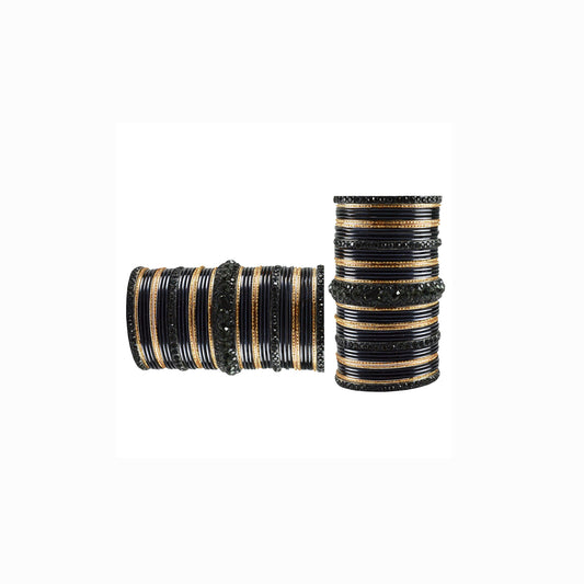 Multi stone Brass Bangle (Pack Of 82) (sku-ban3465)