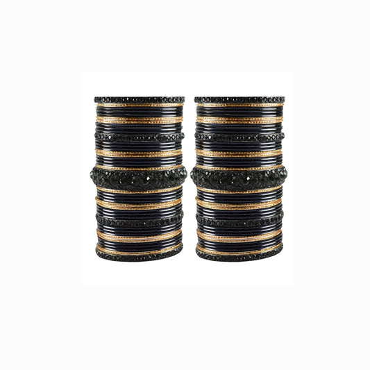 Multi stone Brass Bangle (Pack Of 82) (sku-ban3465)