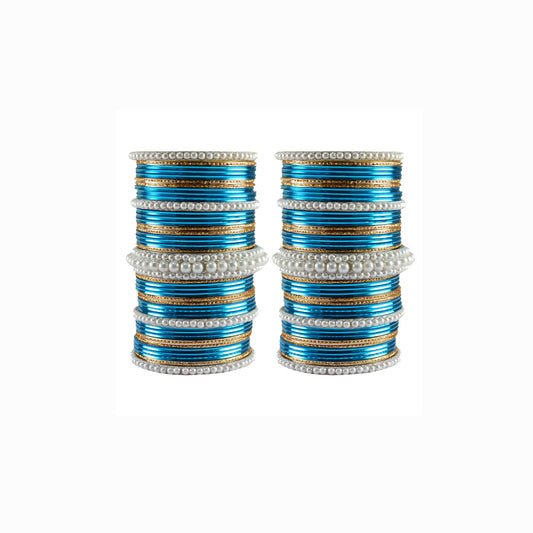 Multi Moti Brass Bangle (Pack Of 82) (sku-ban3466)
