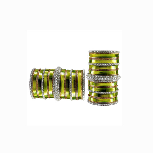 Multi Moti Brass Bangle (Pack Of 82) (sku-ban3468)