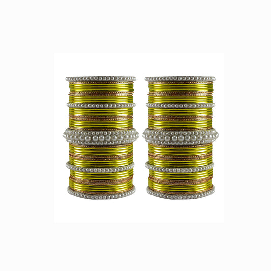 Multi Moti Brass Bangle (Pack Of 82) (sku-ban3471)