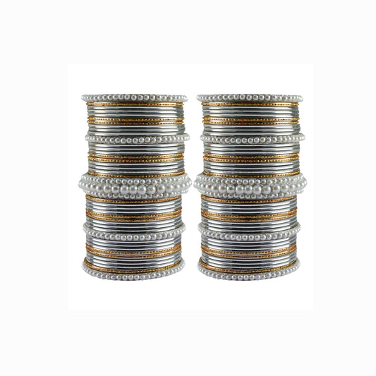 Multi Moti Brass Bangle (Pack Of 82) (sku-ban3473)