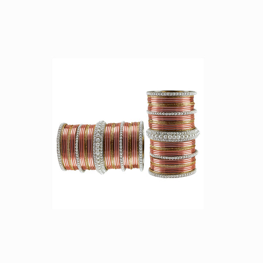 Multi Moti Brass Bangle (Pack Of 82) (sku-ban3474)