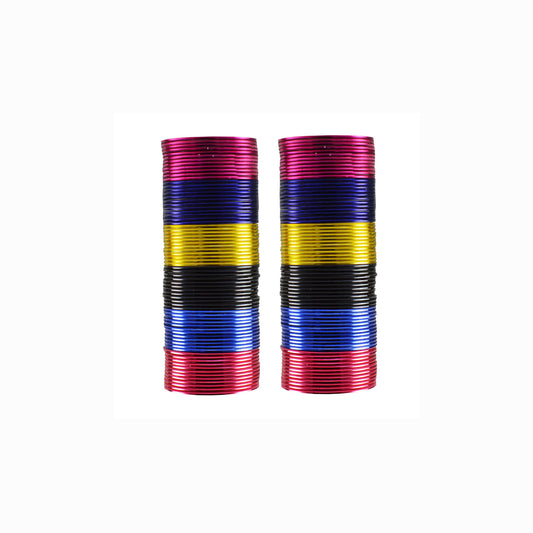 Multi Plain Metal Bangle (Pack Of 144) (sku-ban3478)