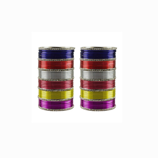 Multi stone Brass Bangle (Pack Of 86) (sku-ban3483)