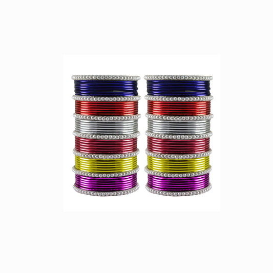 Multi Moti Brass Bangle (Pack Of 86) (sku-ban3484)
