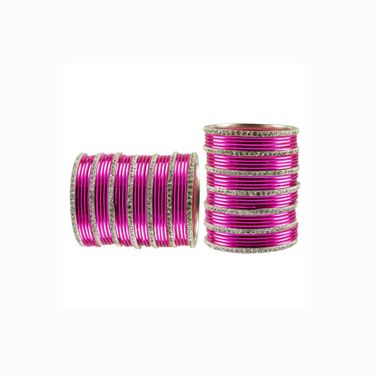 Rani stone Brass Bangle (Pack Of 62) (sku-ban3498)