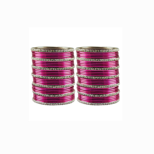 Rani stone Brass Bangle (Pack Of 62) (sku-ban3509)