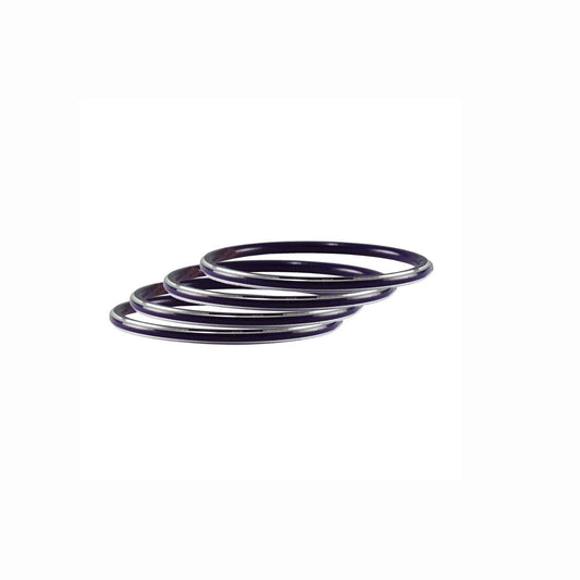 Jamani Plain Metal Bangle (Pack Of 4) (sku-ban4509)
