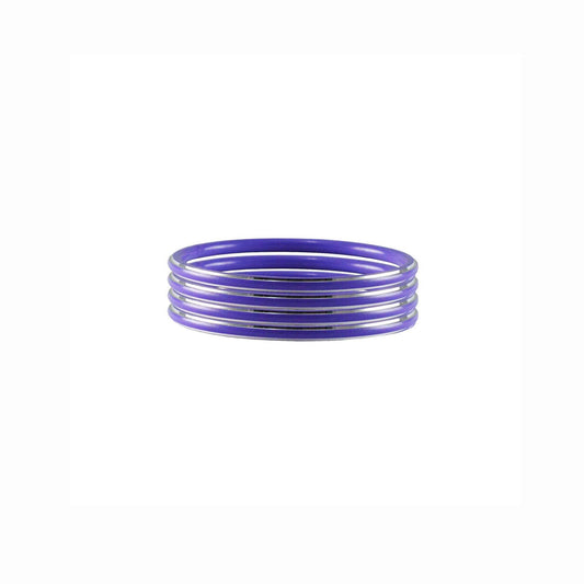 Jamani Plain Metal Bangle (Pack Of 4) (sku-ban4520)