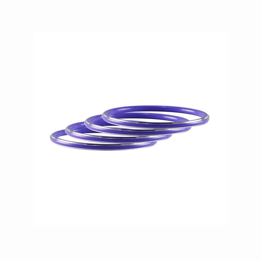 Jamani Plain Metal Bangle (Pack Of 4) (sku-ban4520)
