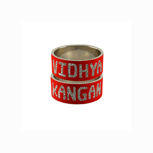 Print Your Name on Brass Bangle (Pack Of 2) (sku-ban5533)