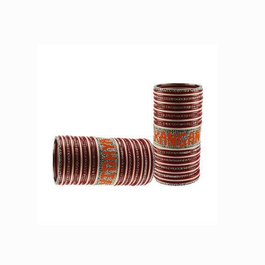 Print Your Name on Brass Bangle Set (Pack Of 78) (sku-ban5551)