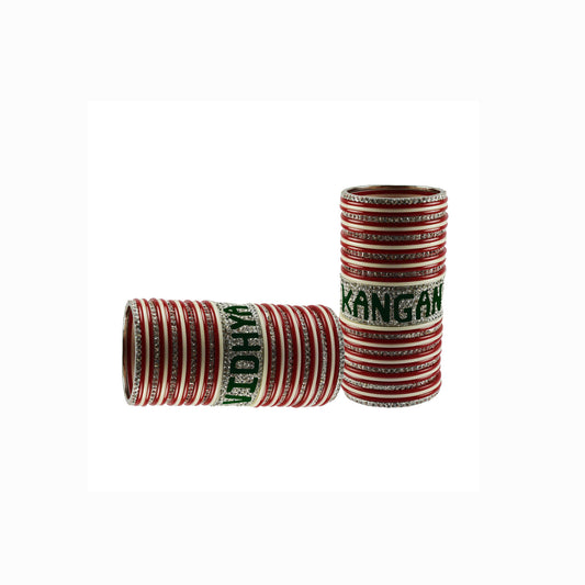 Print Your Name on Brass Bangle Set (Pack Of 78) (sku-ban5553)