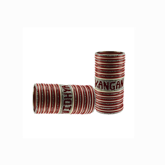 Print Your Name on Brass Bangle Set (Pack Of 78) (sku-ban5556)