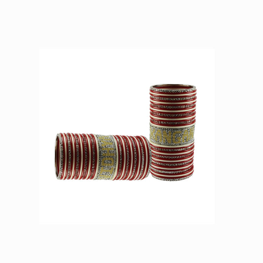 Print Your Name on Brass Bangle Set (Pack Of 78) (sku-ban5561)