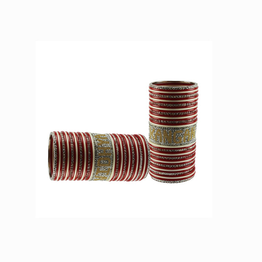 Print Your Name on Brass Bangle Set (Pack Of 78) (sku-ban5563)