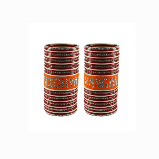 Print Your Name on Brass Bangle Set (Pack Of 78) (sku-ban5564)
