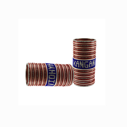 Print Your Name on Brass Bangle Set (Pack Of 78) (sku-ban5569)