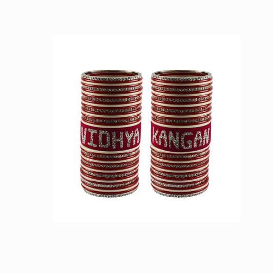 Print Your Name on Brass Bangle Set (Pack Of 78) (sku-ban5571)