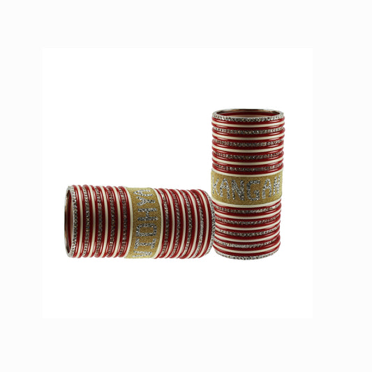 Print Your Name on Brass Bangle Set (Pack Of 78) (sku-ban5575)