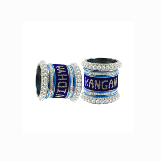 Print Your Name on Brass Bangle Set (Pack Of 18) (sku-ban6061)