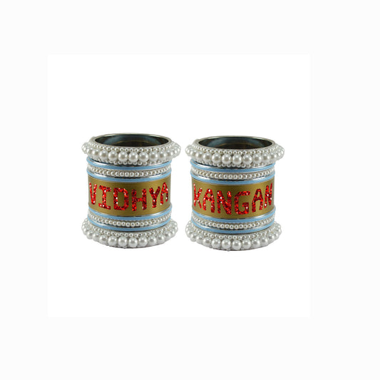 Print Your Name on Brass Bangle Set (Pack Of 18) (sku-ban6070)