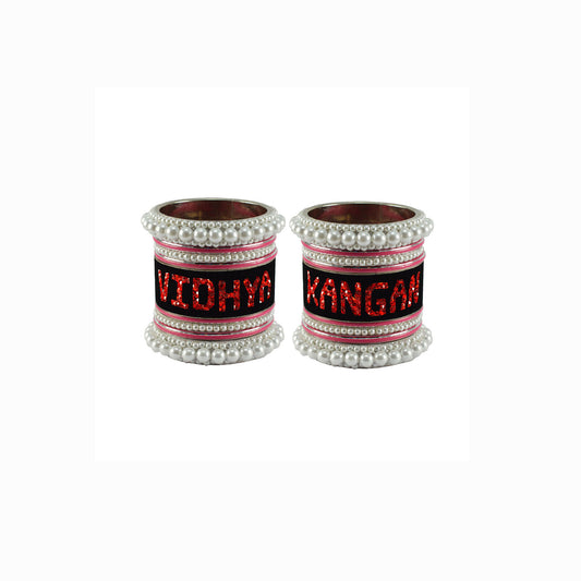 Print Your Name on Brass Bangle Set (Pack Of 18) (sku-ban6071)