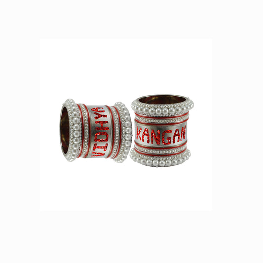 Print Your Name on Brass Bangle Set (Pack Of 18) (sku-ban6074)