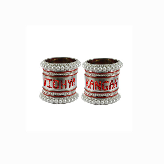 Print Your Name on Brass Bangle Set (Pack Of 18) (sku-ban6074)