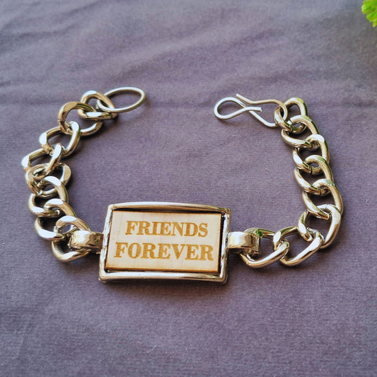 Silver Plain Brass Bracelet Pack Of-1 (sku-bans29705)