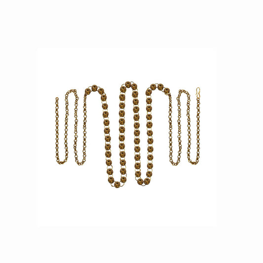 Golden Stone Stud-Gold Platted Brass  Waist Belt Pack Of-1 (sku-bro176)