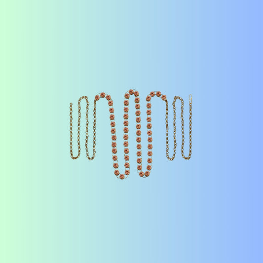 Pich Stone Stud-Gold Platted Brass  Waist Belt Pack Of-1 (sku-bro178)