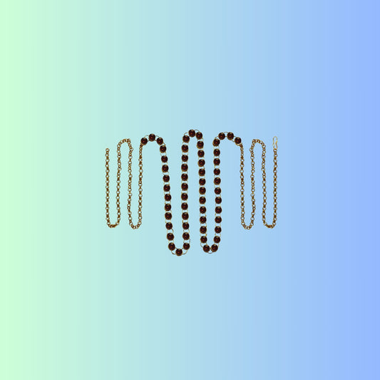 Copper Stone Stud-Gold Platted Brass  Waist Belt Pack Of-1 (sku-bro185)