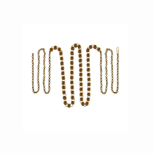 Golden Stone Stud-Gold Platted Brass  Waist Belt Pack Of-1 (sku-bro186)