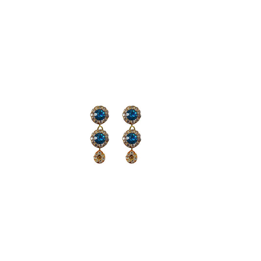 Multi Stone Stud-Handmade Lac Pure Lakh Earring Pack Of-2 (sku-ear496)